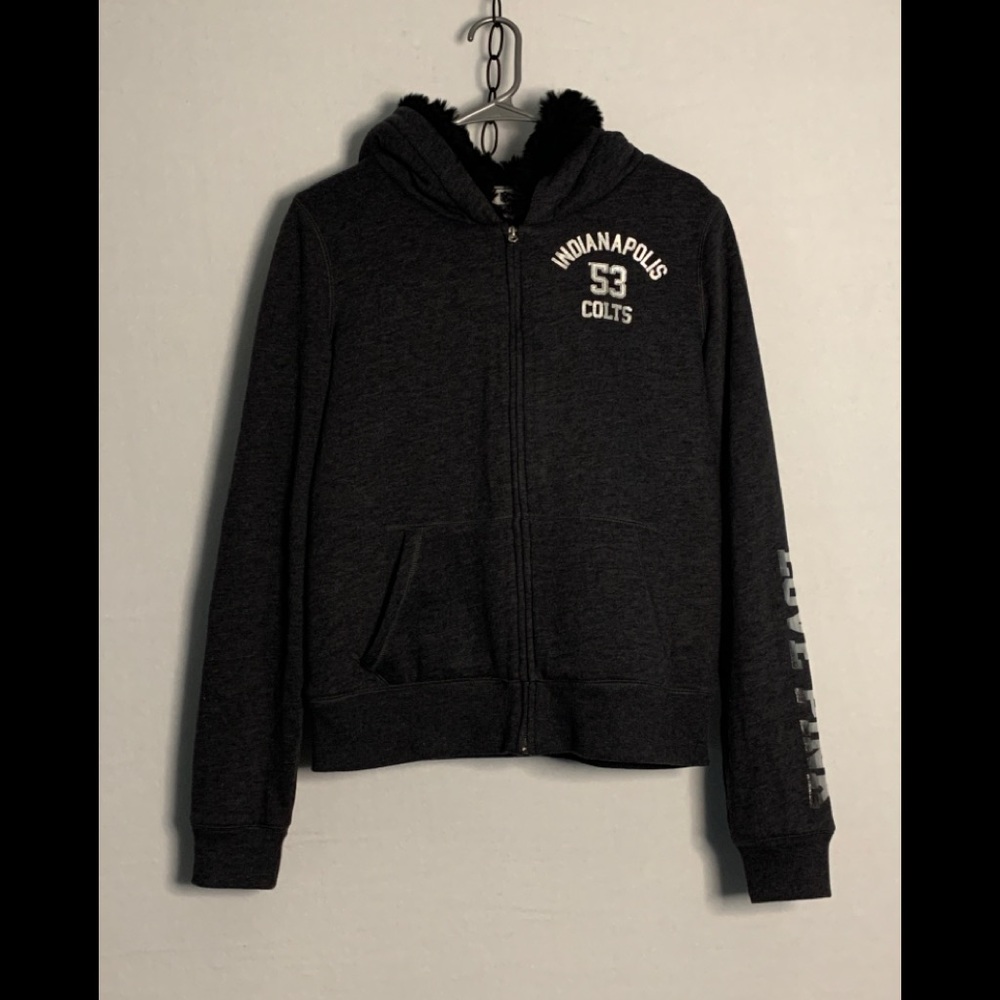 PINK Indianapolis Colts zipper sweatshirt
